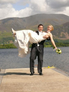 Fortunately Andy didn't throw Emma in and so saved his marriage from an early end!